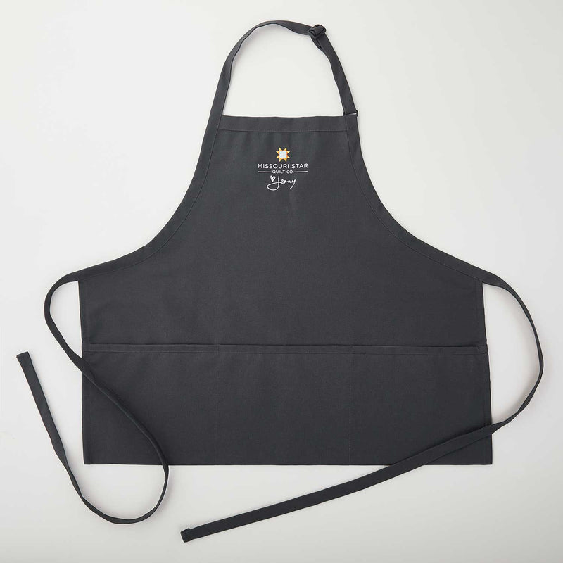 Jenny's Signature Apron - Charcoal Primary Image