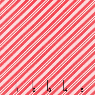 Once Upon a Christmas - Peppermint Stick Christmas Red Yardage