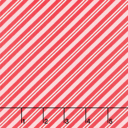 Once Upon a Christmas - Peppermint Stick Christmas Red Yardage