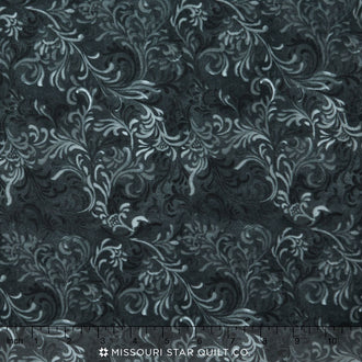 Wilmington Essentials - Jet Set Embellishment Dark Gray Yardage