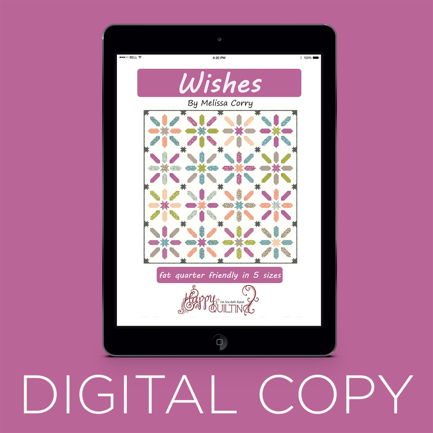 Digital Download - Wishes Quilt Pattern Primary Image