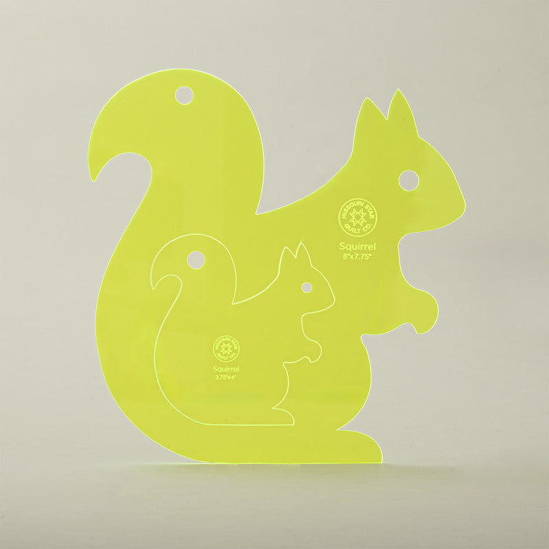 Missouri Star Squirrel Nesting Templates