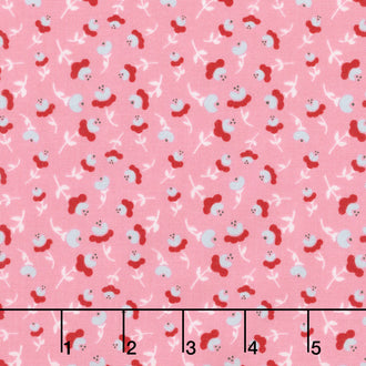 Date Night - Posies Pink Yardage