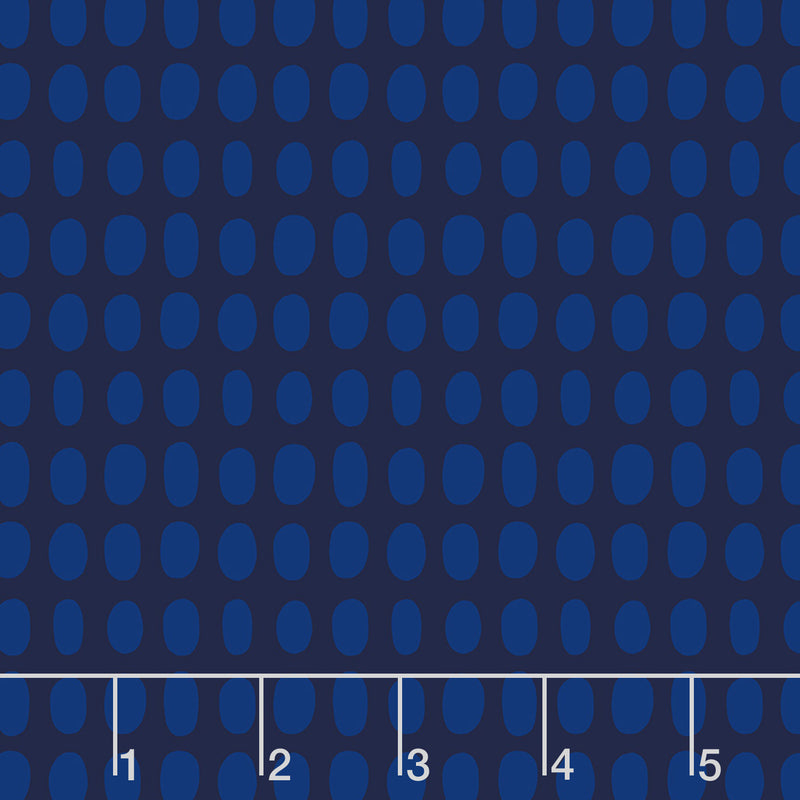 Night Rainbow - Spot Blueberry Yardage