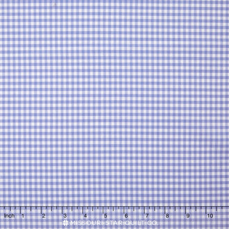 Carolina Gingham - 1/8" Woven Check Periwinkle Yardage