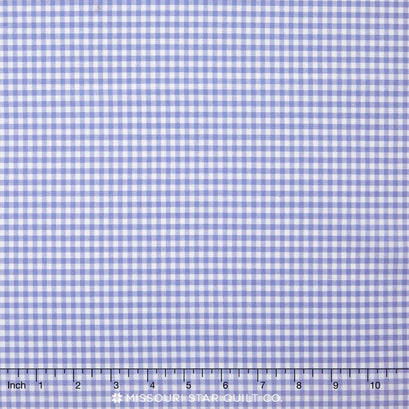 Carolina Gingham - 1/8" Woven Check Periwinkle Yardage