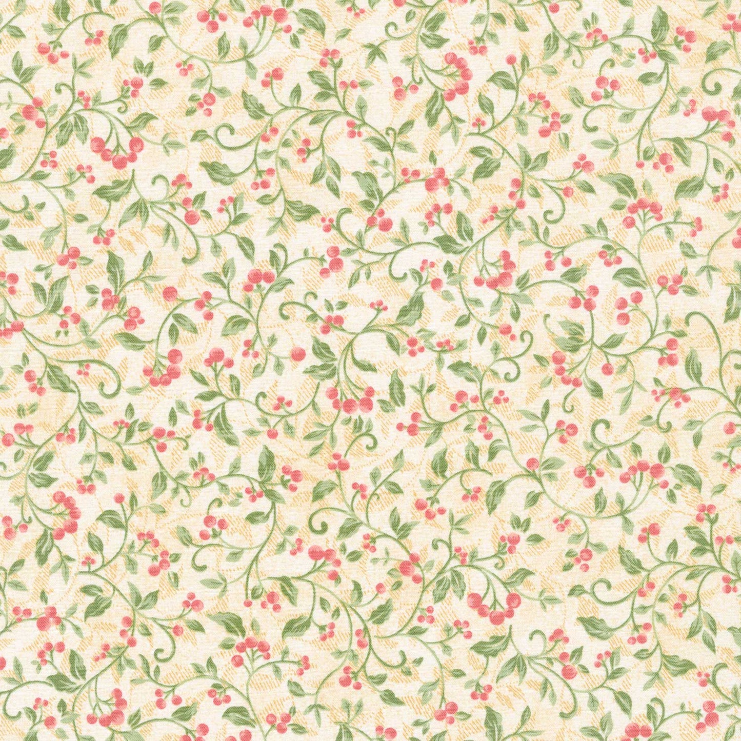 Star Of Wonder, Star Of Light - Berries Cream Yardage Primary Image