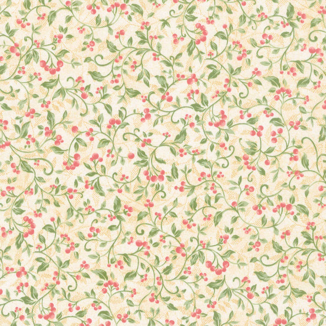 Star Of Wonder, Star Of Light - Berries Cream Yardage Primary Image