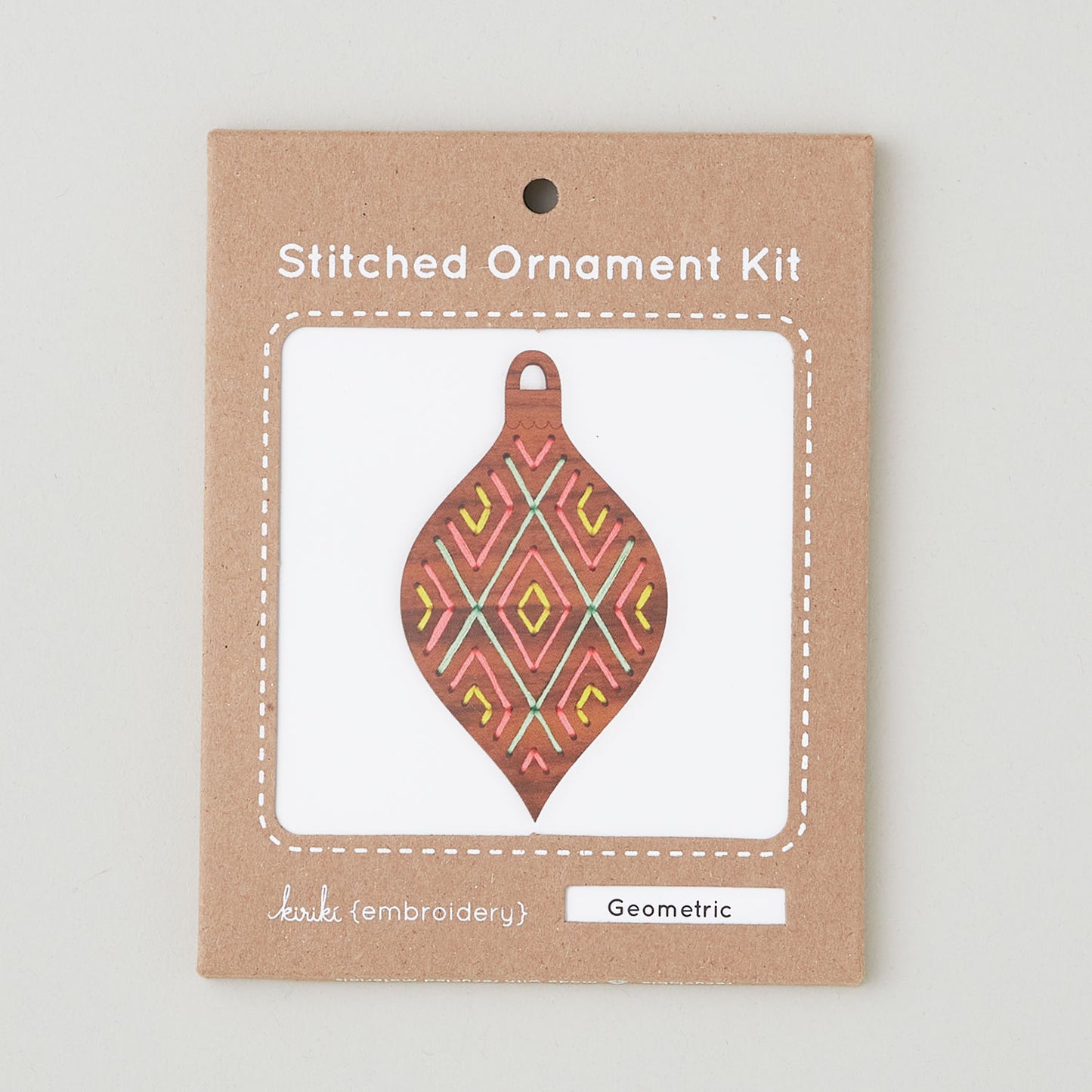 Geometric Stitched Ornament Kit Alternative View #3