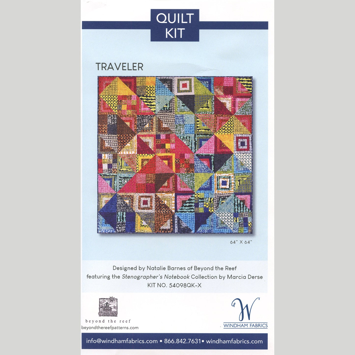 Traveler Quilt Kit Alternative View #2