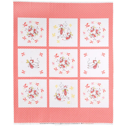 Butterfly Dance - Pink Panel Yardage