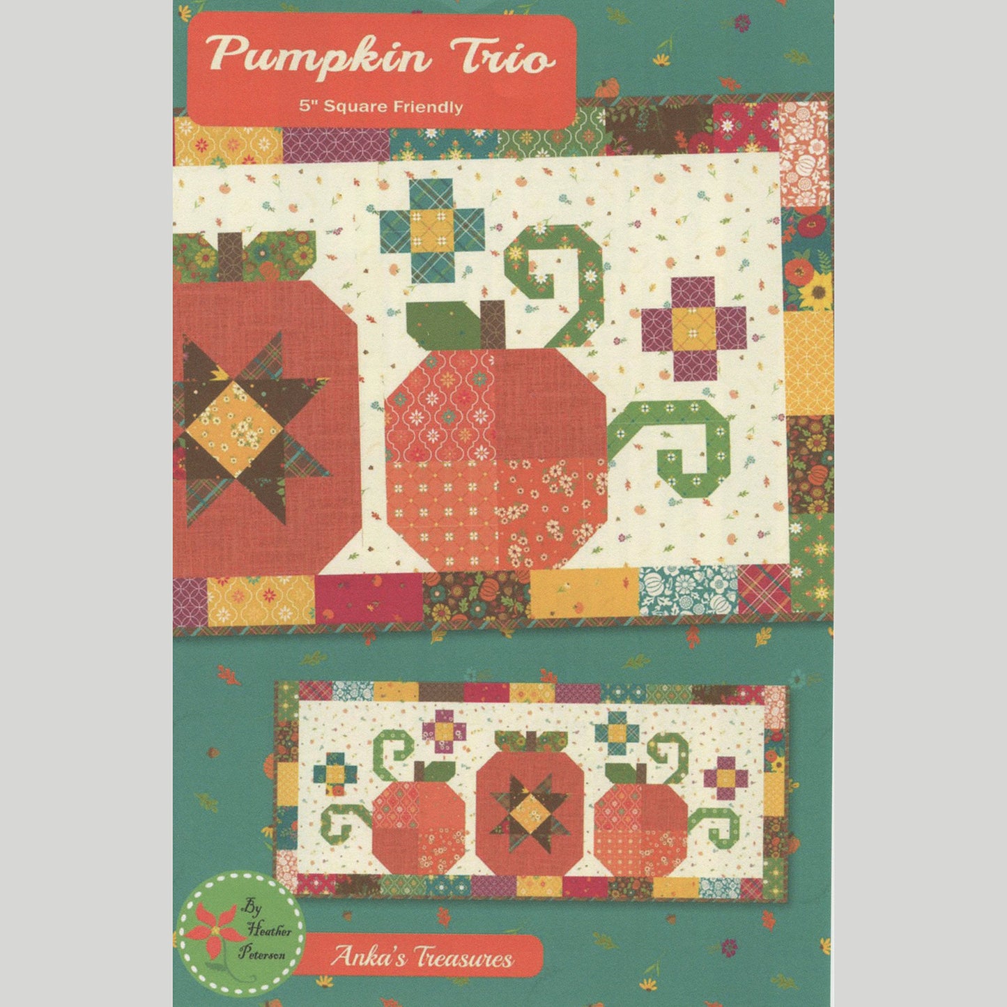 Pumpkin Trio Table Runner Kit Alternative View #2