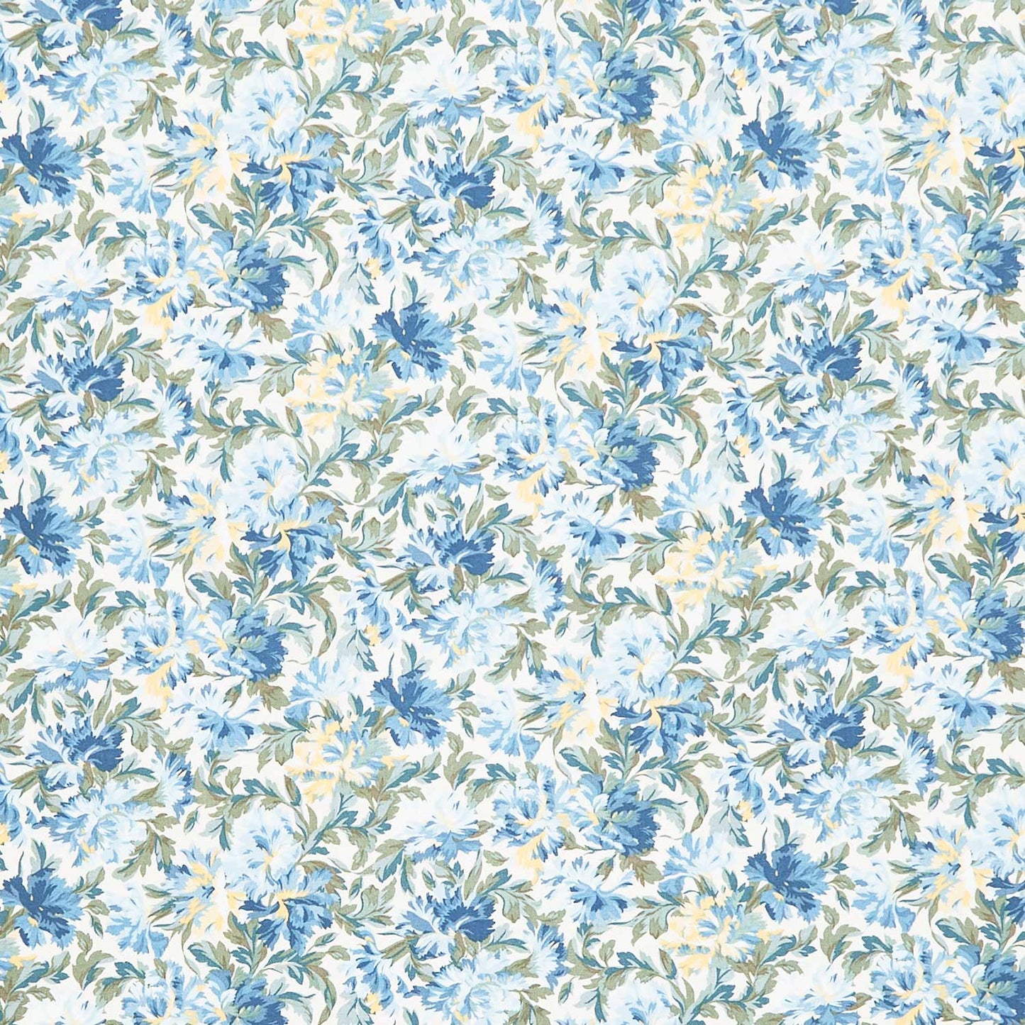 Willoughby - Packed Floral Cream Yardage Primary Image