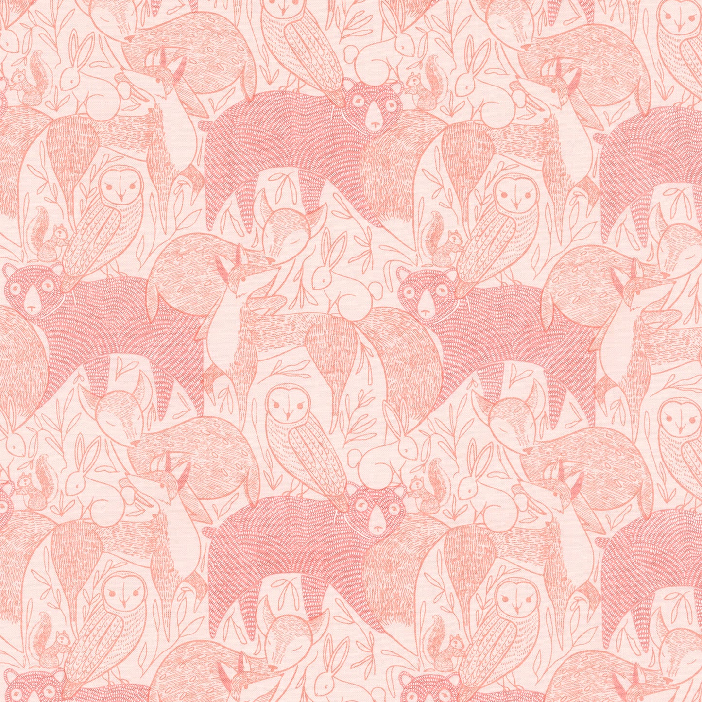 Woodland Wonder - Woodland Wonder Blush Yardage