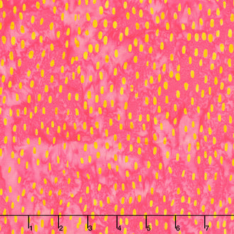 Plum Fizz Batiks - Dashes Magenta Yardage