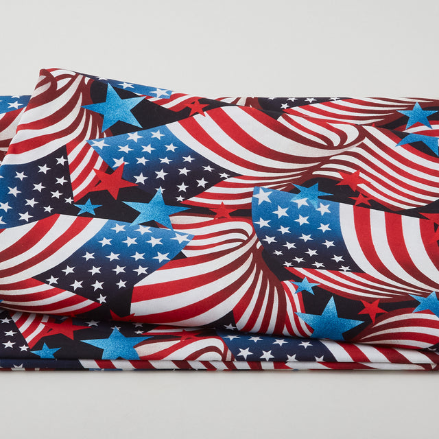 Patriotic 118" Wide 3 Yard Cut