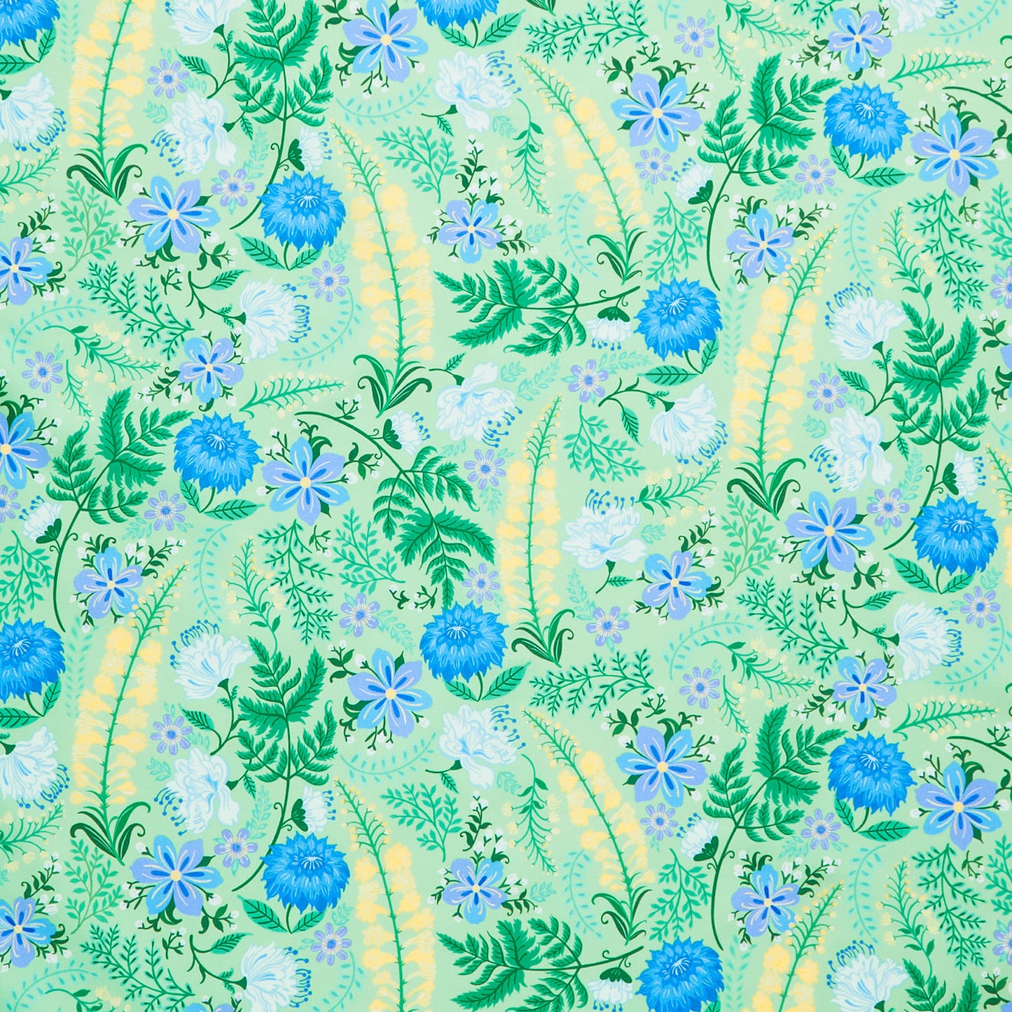 Faraway Florals - Floral Sage Yardage Primary Image