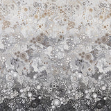 Effervescence - Ombre Grey Digitally Printed Yardage