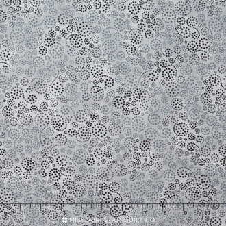 Wilmington Essentials - Jet Set Sparkles Medium Gray Yardage