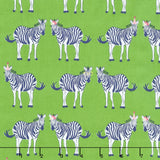 Safari Party - Safari Main Green with Sparkle Metallic Yardage