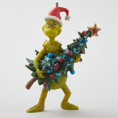 Jim Shore Dr. Seuss Grinch and Tree Ornament Primary Image