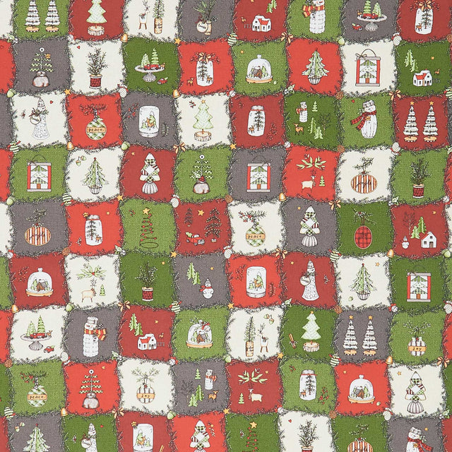 Homemade Holidays - Holiday Plaid Multi Yardage Primary Image