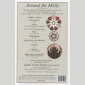 Around the Holly Table Topper or Tree Skirt Pattern