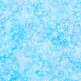 Artisan Batiks - Snowscape - Snowflakes Lt. Blue Yardage Primary Image