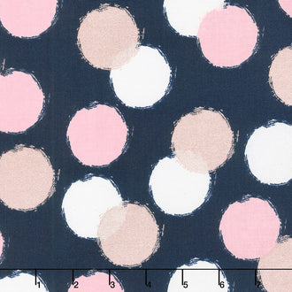 Blush - Puffs Blue Sparkle Yardage