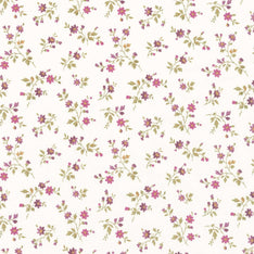 Anne of Green Gables - Floral Stems Cream Yardage Primary Image