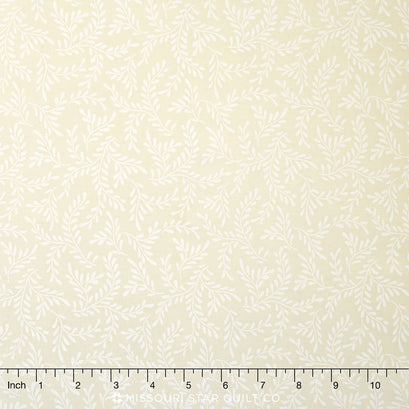 Wilmington Essentials - Cookies & Cream Sprigs Cream Yardage