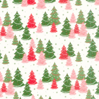 Once Upon a Christmas - Evergreen Snow Yardage