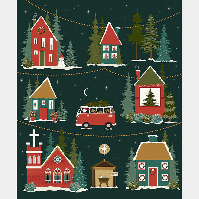 Christmas is in Town - Christmas Town Multi Panel Primary Image