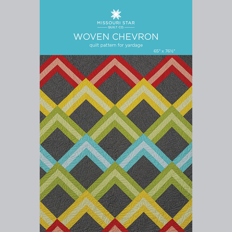 Woven Chevron Quilt Pattern by Missouri Star Primary Image