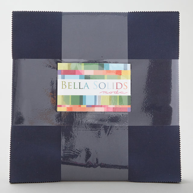 Bella Solids Navy Layer Cake Primary Image