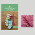 Vintage Knit Christmas Stockings Kit - Red