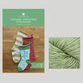 Vintage Knit Christmas Stockings Kit - Green