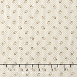 Belcourt - Ditzy Print Parchment Tan Yardage