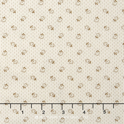 Belcourt - Ditzy Print Parchment Tan Yardage