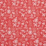 Merry Little Christmas - Treats Red Yardage Primary Image