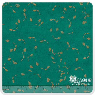 Botanics - Metallic Fern Yardage