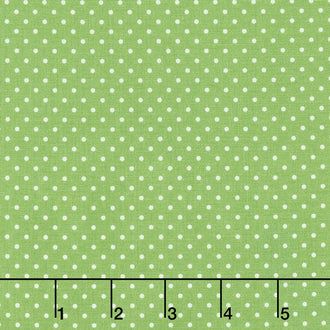 Swiss Dot - Swiss Dot Green Yardage