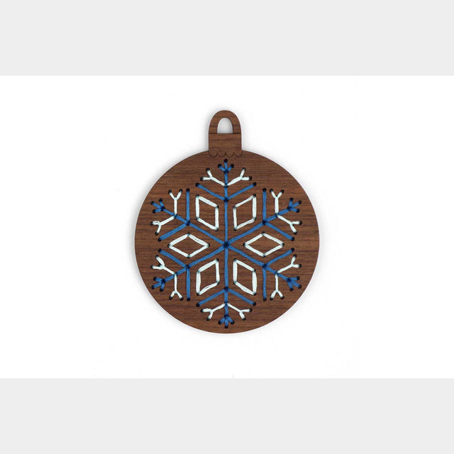 Snowflake Stitched Ornament Kit Primary Image