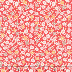 Autumn - Cosmos Riley Red Yardage Primary Image