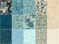 Calista Teal Pearlized Ten Squares