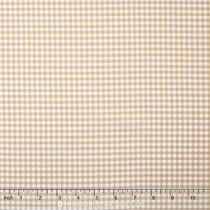 Carolina Gingham - 1/8" Woven Check Sand Yardage