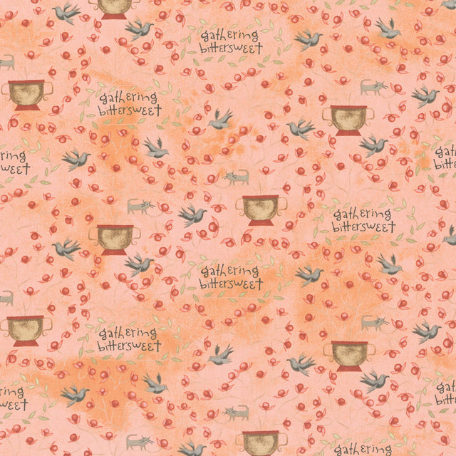 Bittersweet Farm - Gathering Orange Yardage Primary Image