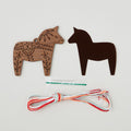 Dala Horse Stitched Ornament Kit