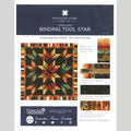 Missouri Star Tonga Cider Binding Tool Star Quilt Kit