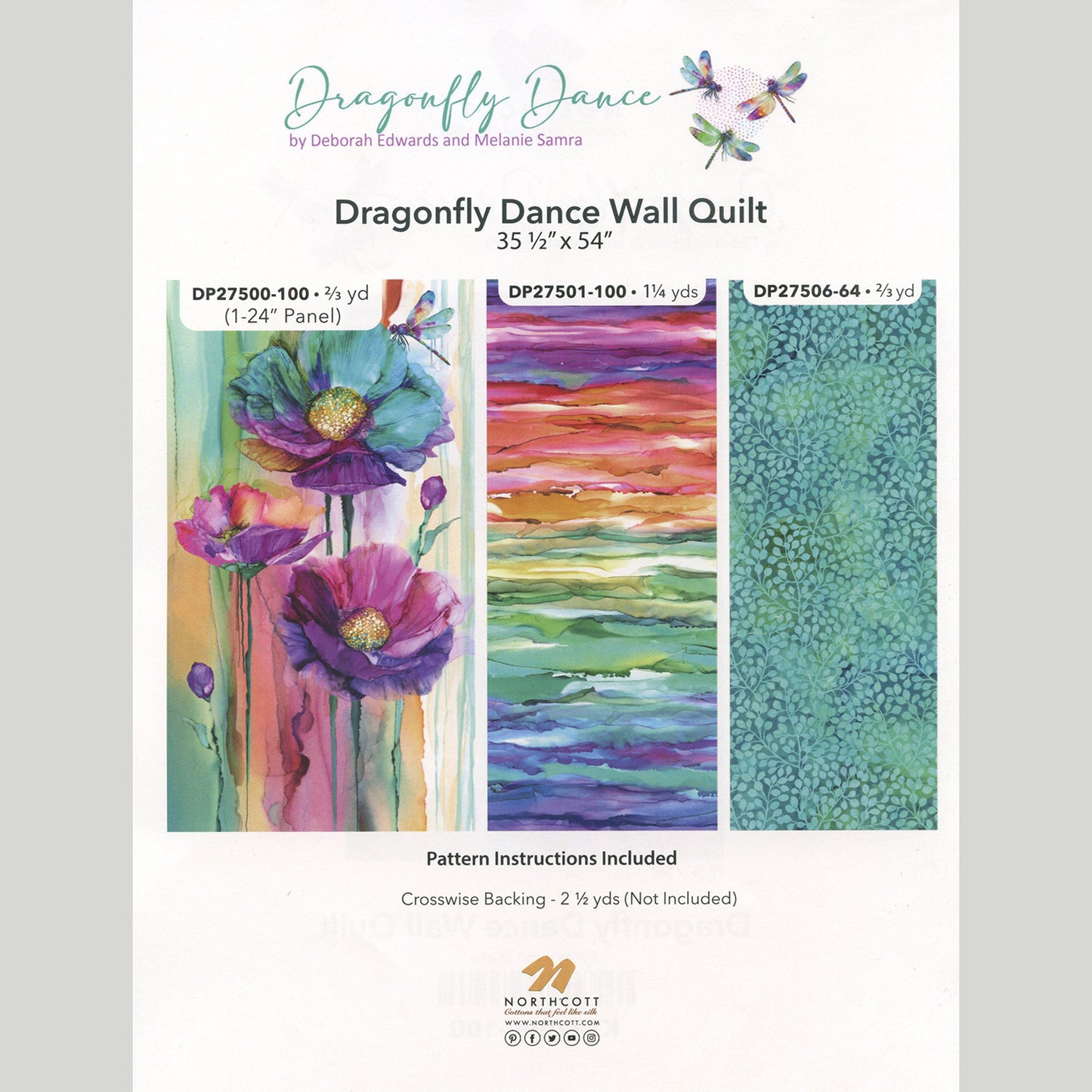 Dragonfly Dance Quilt Kit Alternative View #3